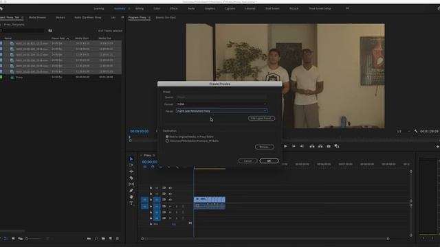 What is a Video Proxy File and How to Create Them in Adobe Premiere Pro for Your Film Project