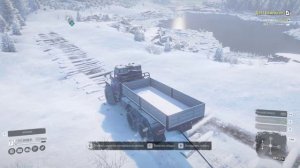 SnowRunner. Амур. Чернокаменск. Поручение "Дела семейные".