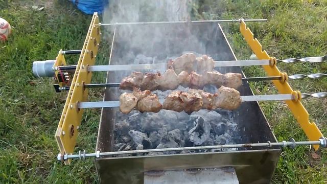 Электропривод для мангала
