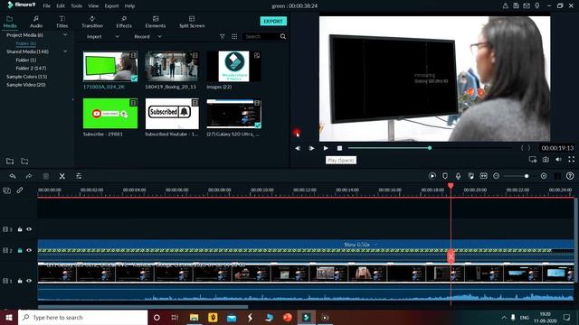 Green Screen Remove in Filmora 9 | Chroma Key in Filmora | Use a Green Screen |Part-3| samarthdalel смотреть онлайн
