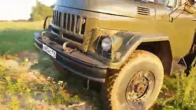 Зил 131 на шоссейной резине