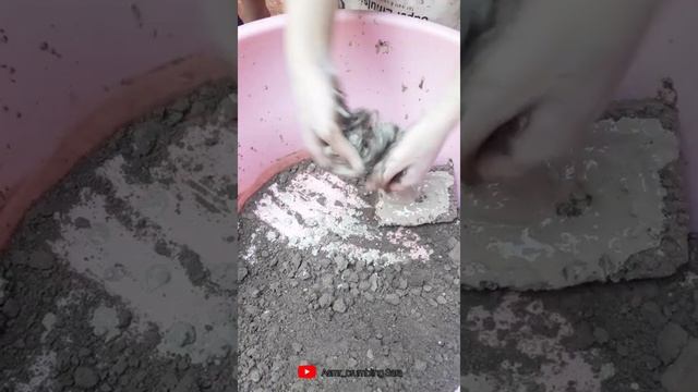 Grey Cement Crumbling w/GC Paste|Cement Shapes topped w/Gymchalk Paste|Cement Asmr|Crumbles|#asmr смотреть онлайн