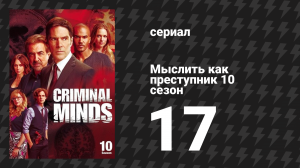 Мыслить как преступник 10 сезон 17 серия «Игра дыхания» (сериал, 2005-2020)