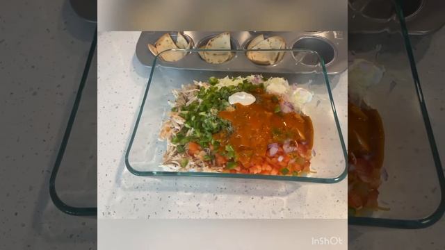 Buffalo Chicken Cups ** So Yummy And Quick ** #buffalochicken#cups#appetizer#youtubeshorts#food#eas смотреть онлайн