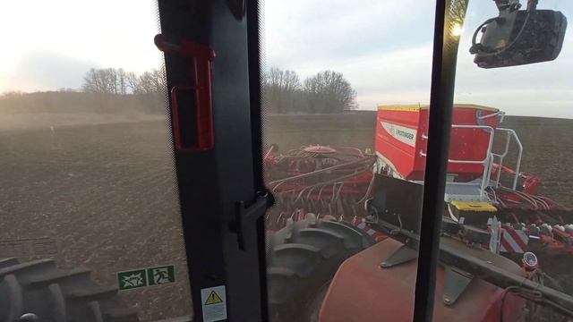 ⛔✅ПОСЕВ ГОРОХА НА ТРАКТОРЕ РОСТСЕЛЬМАШ RSM 2375 СЕЯЛКА PÖTTINGER✅⛔ смотреть онлайн