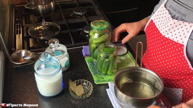 Сладкие десертные огурцы. Рецепт.