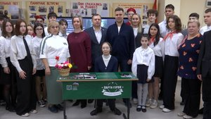 Герой Советского Союза Евгений Ларюшин – пример для школьников
