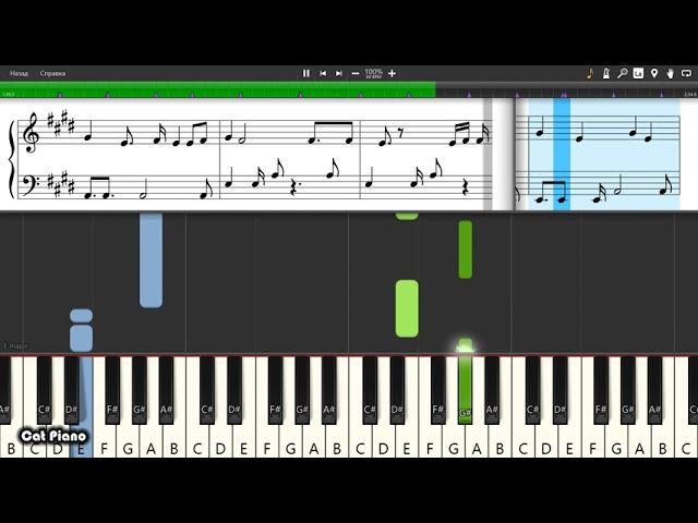 TONES AND I - NEVER SEEN THE RAIN - Piano tutorial and cover (Sheets + MIDI)