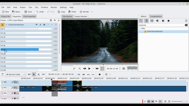 Kdenlive Tutorial - Glitch Effect and RGB Split смотреть онлайн