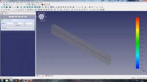 Варианты показа результатов для КЭ стержней и пластин  во  FreeCAD FEM
