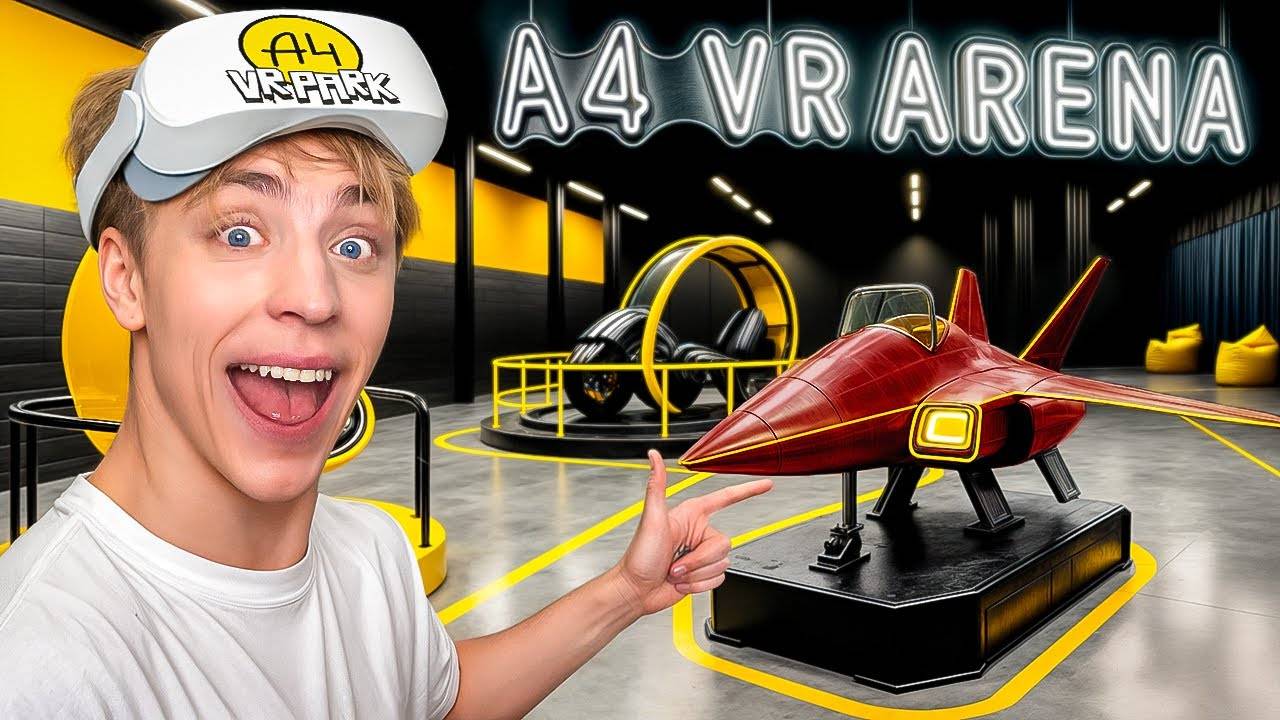 Я Открыл Огромный VR-ПАРК ! смотреть онлайн