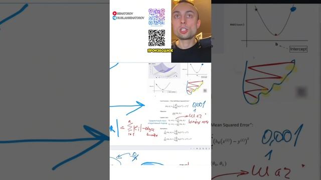 Ч2.Линейная регрессия и функция потерь на python.Гиперпараметры. Скорость обучения. смотреть онлайн