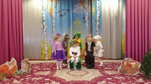 Инсценирование сказки "Под грибом" старшая группа "Звездочка"