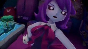 small angry loli demon