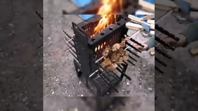 Вертикальный мангал Laser Delo