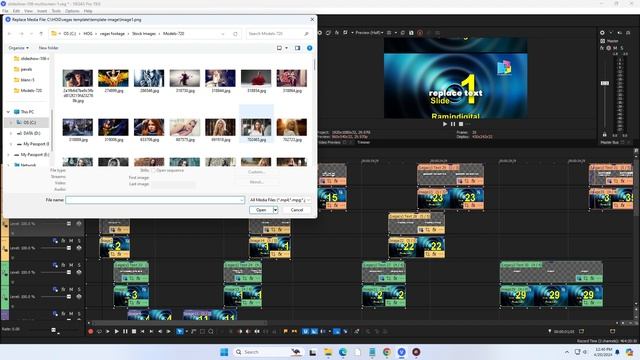 Dynamic Opener 106 - Vegas Pro Template