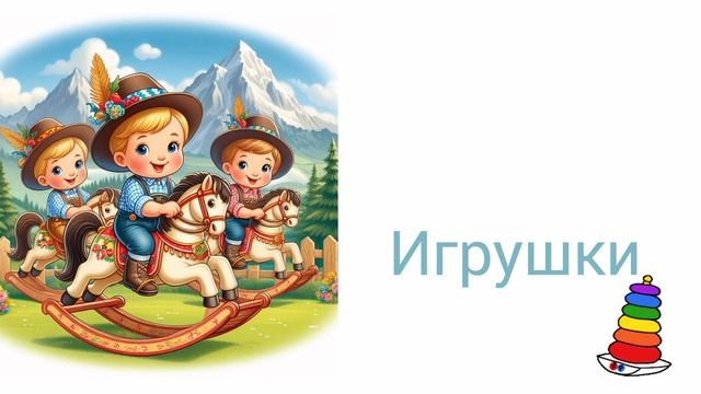 Die Spielzeuge. Бесплатный урок немецкого #a1 #deutsch #new #deutschfürkinder #spielzeug #new #4k