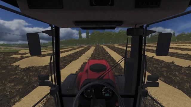 [ РП ] НАЧИНАЕМ ПАХАТЬ НА НОВОМ ТРАКТОРЕ МТЗ 3022 смотреть онлайн