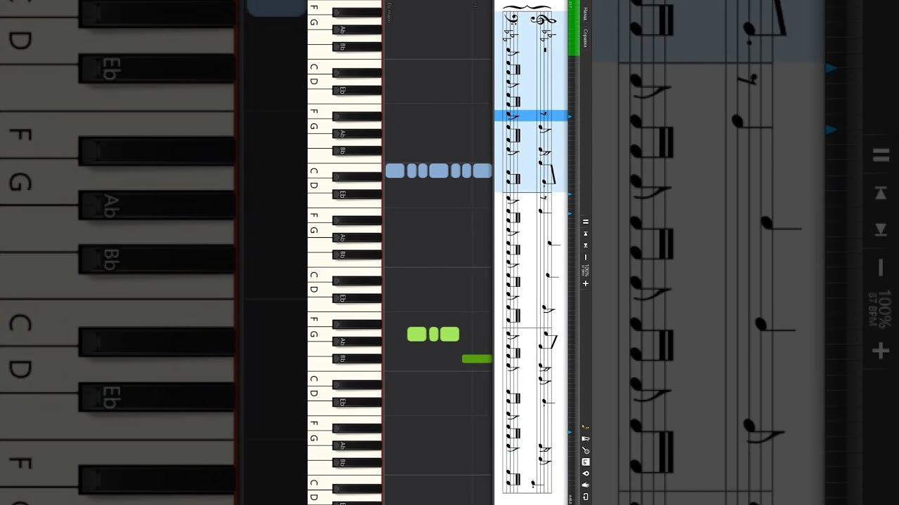 Placebo - Running Up That Hill - Piano tutorial and cover (Sheets + MIDI) #shorts #placebo #song