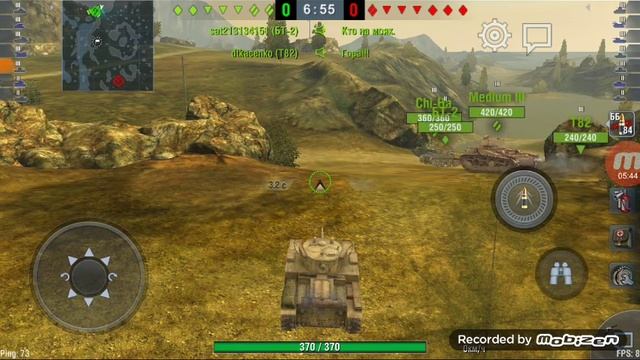 Wot Blitz - коплю на топ-пушку у Т-46! смотреть онлайн