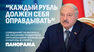Зарплата от результата, а финансирование от прогресса! Лукашенко провел совещание по спорту