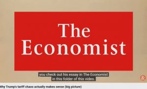 Почему тарифный хаос Трампа на самом деле имеет смысл. Спонсор этого видео журнал "The Economist"