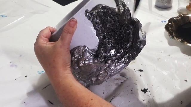 EASY DIY | Texture Vase | UPCYCLE PROJECT | Use Any OLD VASE or BOTTLE | Sue Findlay смотреть онлайн