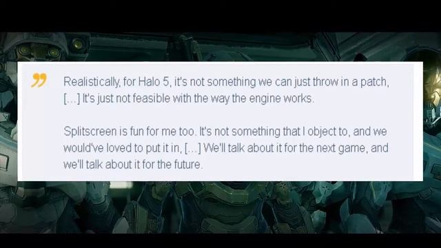 Split-Screen Returning in Halo 6 смотреть онлайн