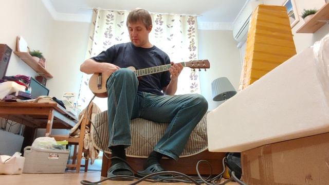 Обзор звука китайской электроакустической тревел-гитары v-glorify. смотреть онлайн