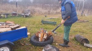 Заготовка дров на зиму