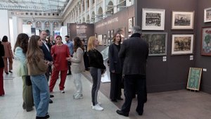В Москве в Гостином Дворе открылась выставка работ Владимира Волка