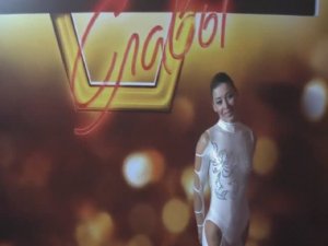 Гимнастка Любовь Соколова в телепроекте "Минута славы" (гала-концерт звёзд эстрады и цирка)