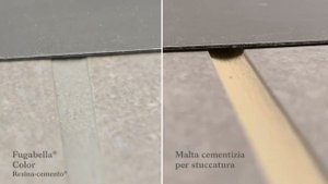 Fugabella Color tecnologia ibrida Resina-cemento