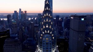 Chrysler Building Drone 6k