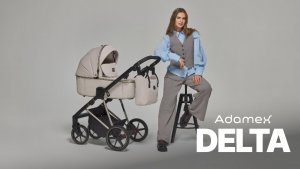 Adamex Delta обзор детской коляски для новорожденных (новинка 2025)