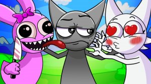 ЛЮБОВНЫЙ ТРЕУГОЛЬНИК ГРЕЯ! Спрунки - Мультики про Спрунке | МУЛЬТФИЛЬМЫ SPRUNKI