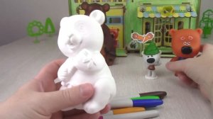 Новый Кеша-Панда и братик Тучки! Бурый медведь Ми-ми-мишки мультики с игрушками для детей