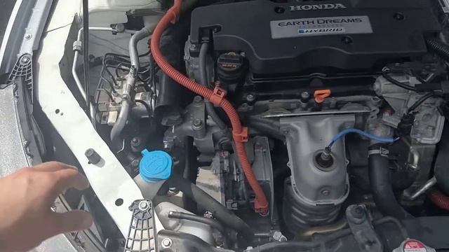 2015 Honda Accord hybrid selvage смотреть онлайн