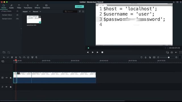 How to Blur/Hide Private Information in Filmora 9 смотреть онлайн