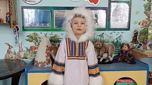 Паук Тимофей, 6 лет
Л. Лапцуй
стихотворение "Олень"