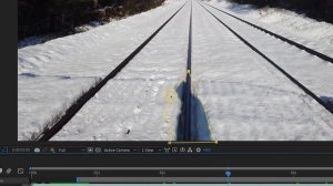 Remove your shadow with Content Aware Fill in After Effects.