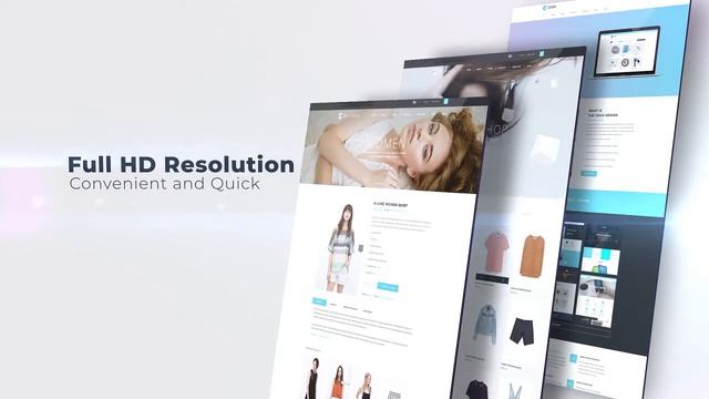 Website Presentation Premiere Pro Template