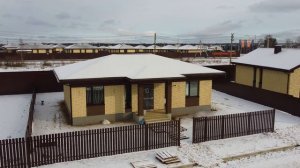 Дом мечты из газобетона с кирпичной облицовкой ГОТОВ К ЗАСЕЛЕНИЮ!