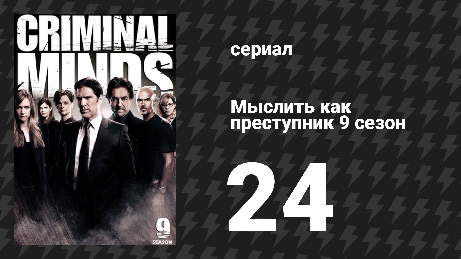 Мыслить как преступник 9 сезон 24 серия «Демоны» (сериал, 2005-2020)