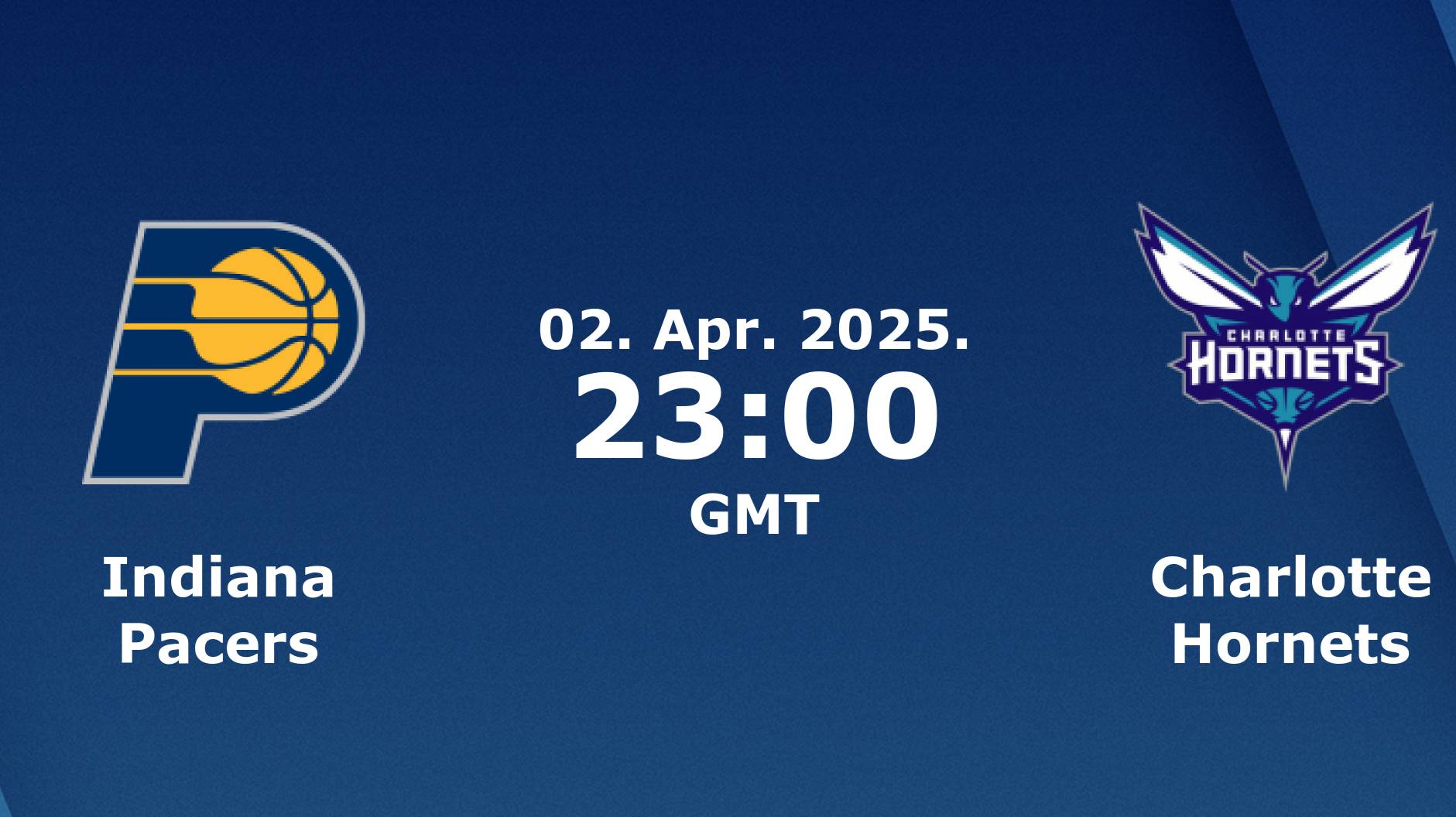 02.04.2025 | Индиана Пэйсерс — Шарлотт Хорнетс | Pacers at Hornets