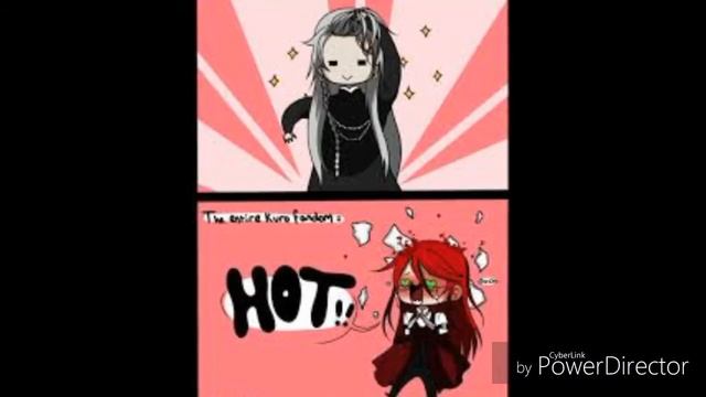 Грелль Сатклифф ( и немножко Гробовщик) Под музыку! смотреть онлайн