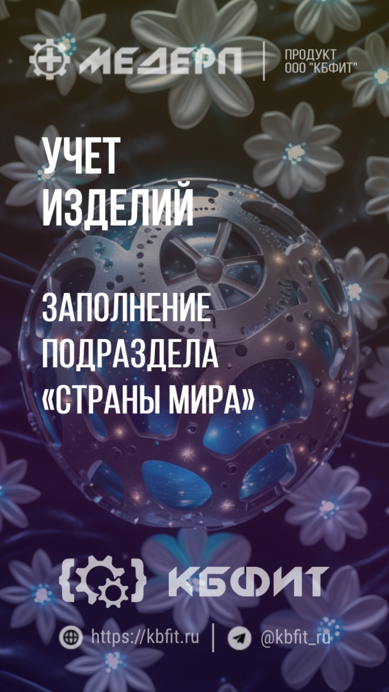 КБФИТ: МЕДЕРП. Учет изделий:  Заполнение подраздела «Страны мира» в карточке вариации изделия