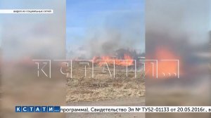 80-летний пенсионер отстоял деревню, которую едва не уничтожил травяной пожар