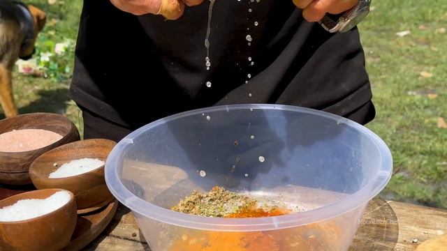 COOKING HUGE MARINATED BULL RIBS IN TANDOOR! OUTDOOR COOKING WITH THE FAMILY | RURAL VILLAGE LIFE смотреть онлайн