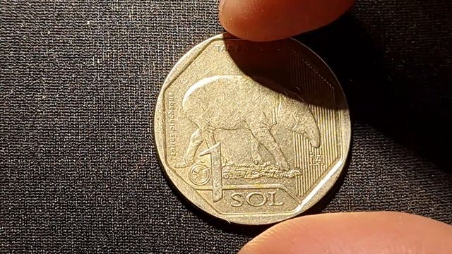 Moeda de 1 Sol (tapir andino) - Peru - 2018 смотреть онлайн